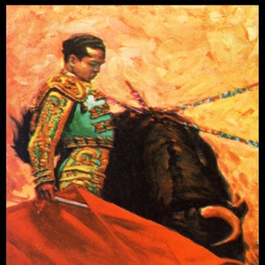 Bullfighting - Plaza De Toros De Ciudad Juarez #3 Canvas Art Poster 12&quot;x 24&quot;