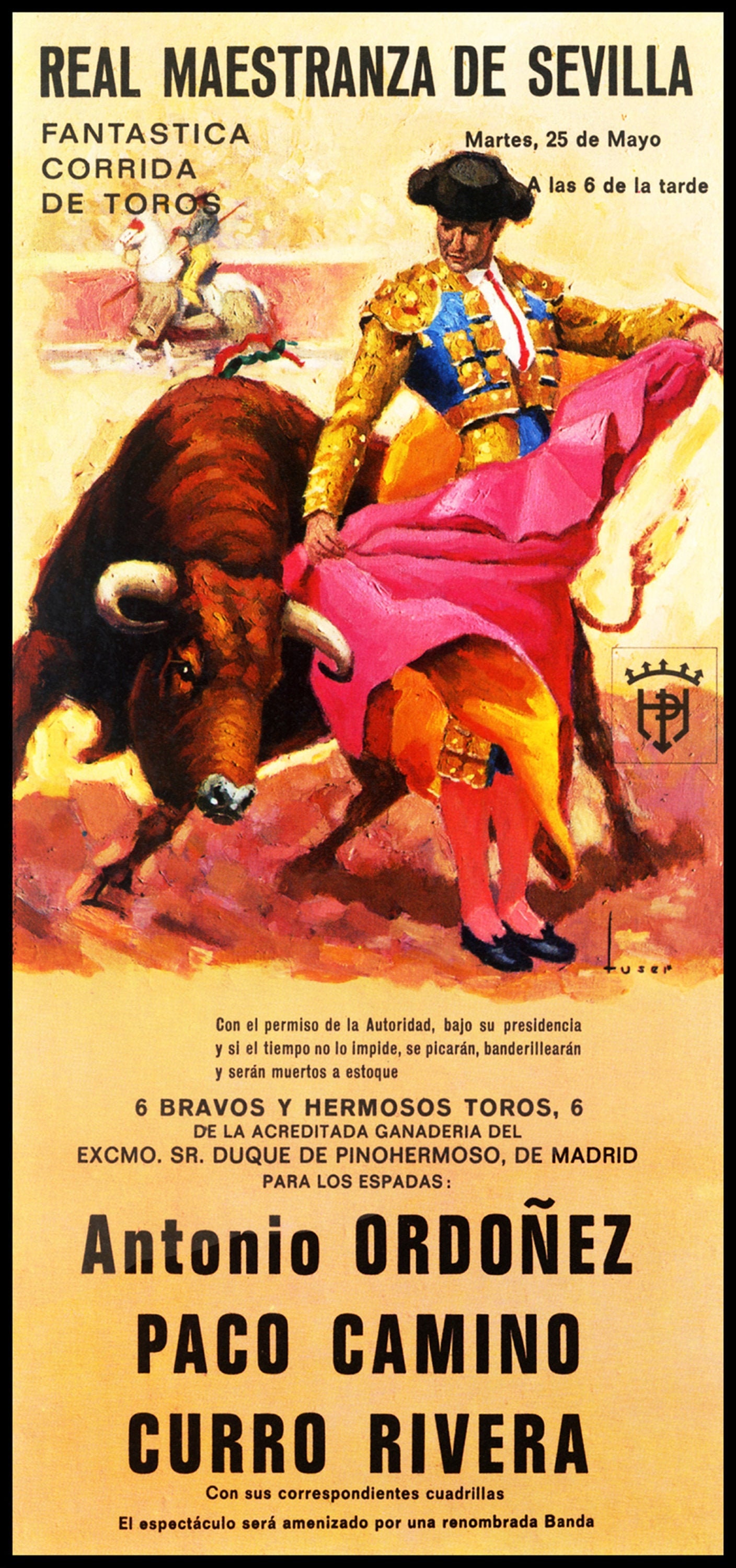 Bullfighting Plaza De Toros De Sevilla 4 Canvas Art Poster 12x 241 Etsy