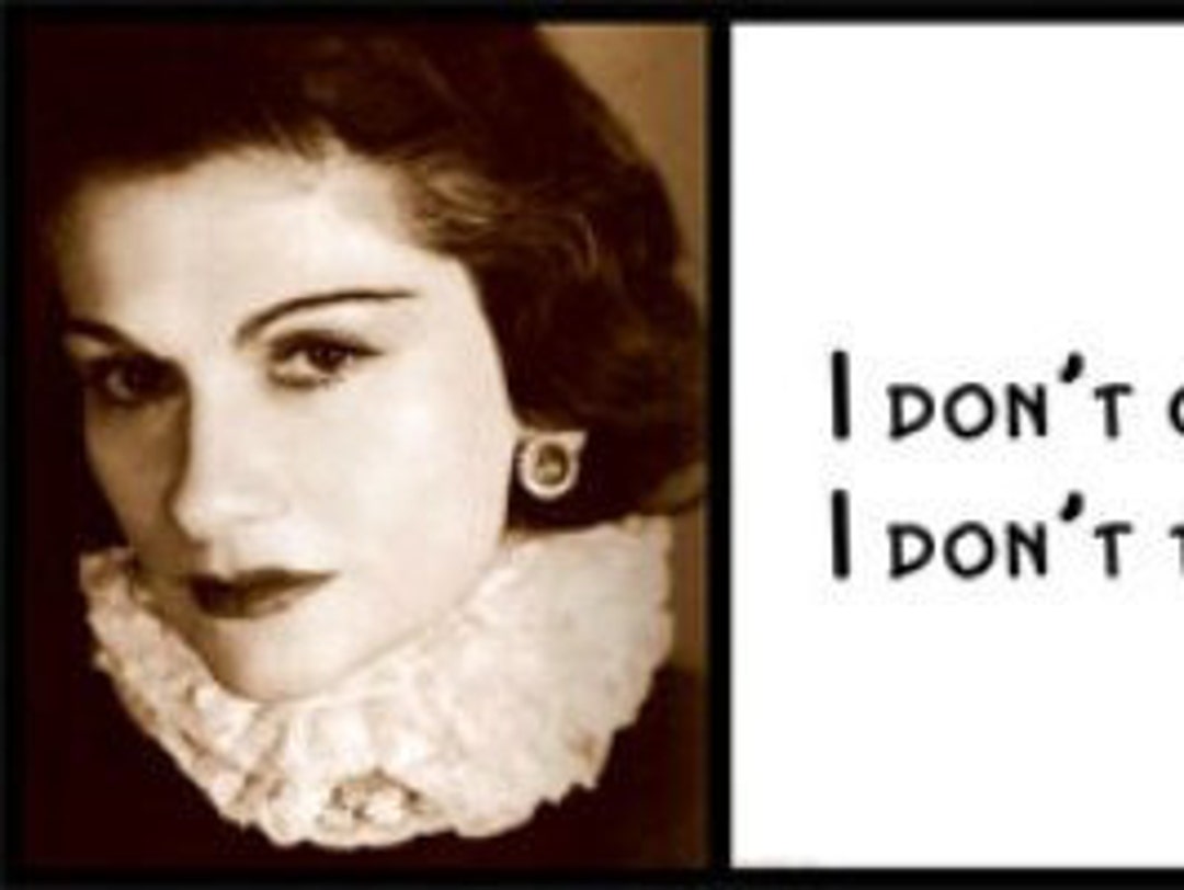 Coco Chanel Quotes Art Prints for Sale