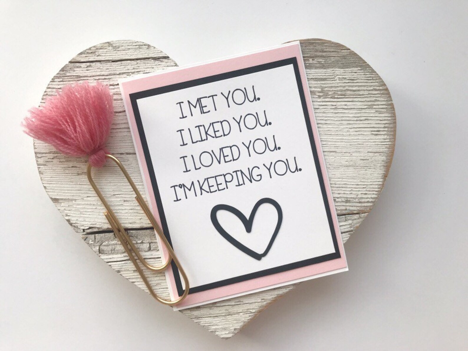 Anniversary Card Greeting Card I Love You Card | Etsy