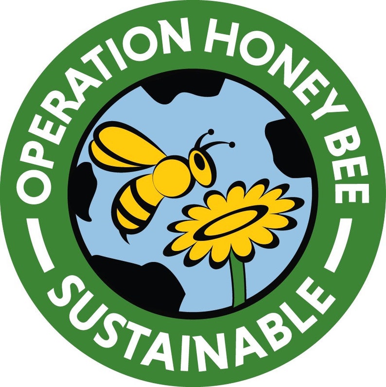 Honey Bee Reusable Snack Bags Reusable Zipper Bag Bee Snack Bag Reusable Sandwich Bag Zero Waste Snack Bags image 7
