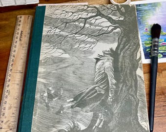 Cuaderno de acuarela, Cumbres Borrascosas, papel Arches 100% algodón.