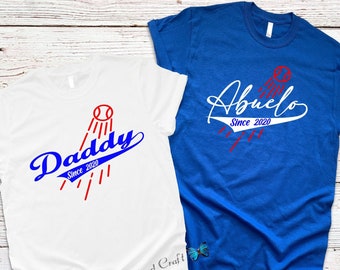 dodgers grandpa shirt