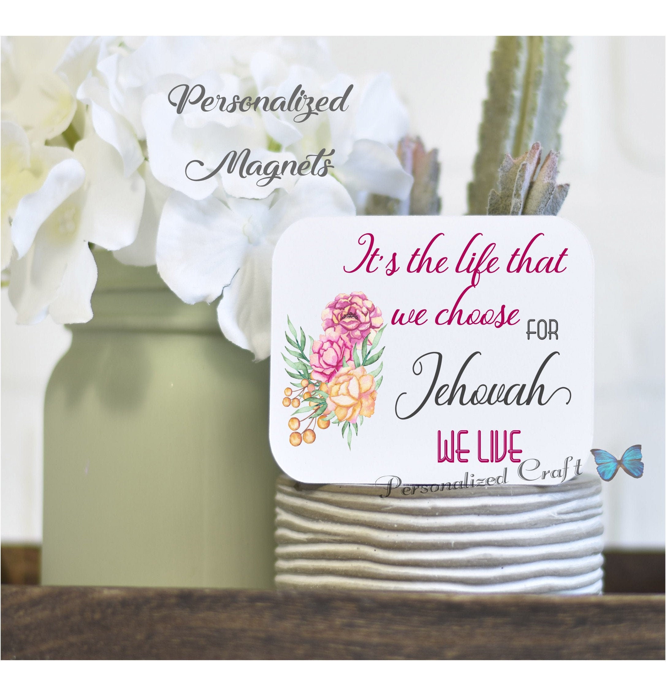 Jw Pioneer Gift Thoughtful Magnet It S The Life That We Etsy