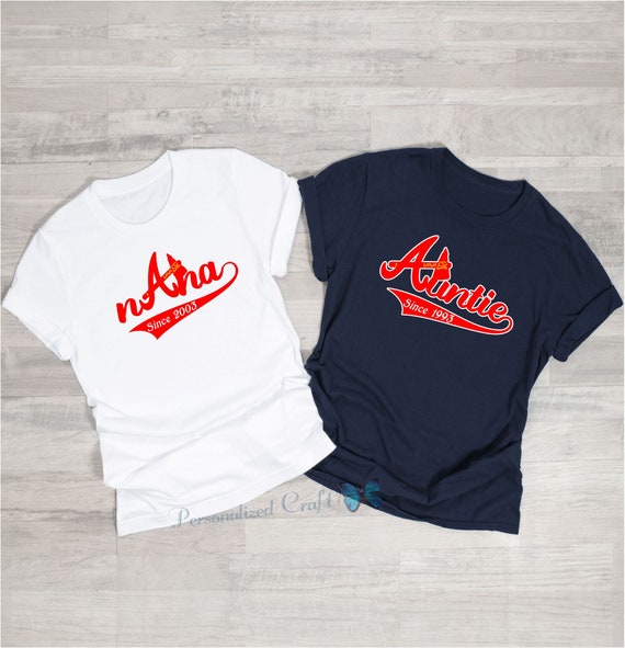 personalized braves t shirt