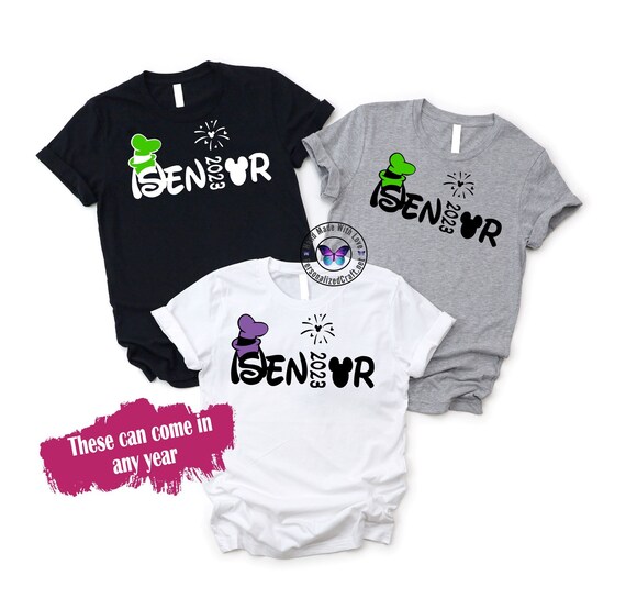Disney Senior Class 23 Goofy Inspired T Shirt With Mickey Etsy Hong Kong
