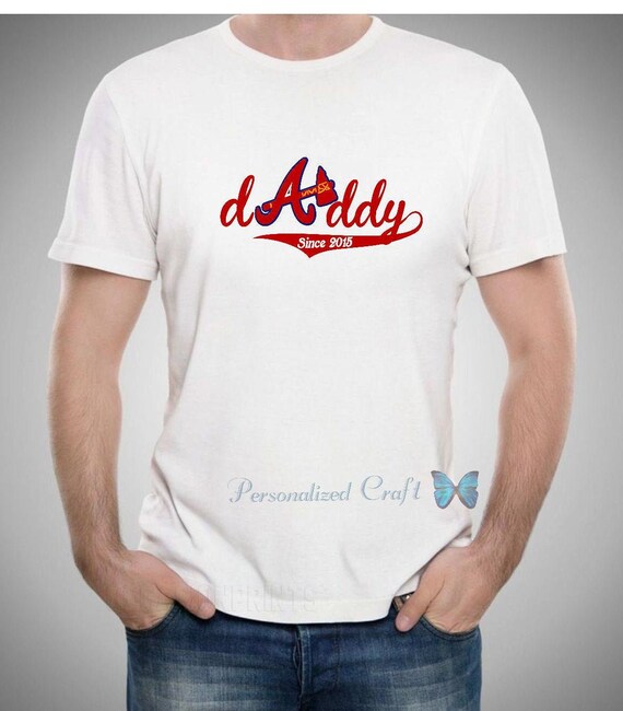 atlanta braves personalized t shirt