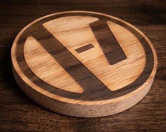 Twenty One Pilots Gift | Engraved Oak Wood Coaster