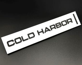 Severance Lumon Industries Cold Harbor Wall Sign –  Office Decor – Sci-Fi TV Show Inspired Gift
