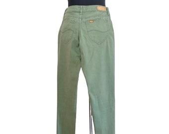 Tejano lee / green denim jeans / lee trousers / green jeans / green jeans / green denim / lee jeans