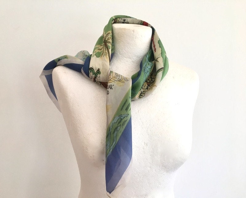Printed Handkerchief /printed Scarf / Silk Scarf / Vintage - Etsy Printed Handkerchief /printed Scarf / Silk Scarf / Vintage - Etsy