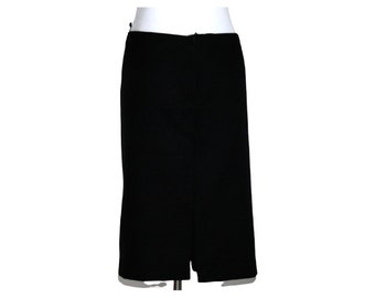Midi skirt /straight skirt / long skirt / outsize skirt /  oversize skirt / black skirt / gothic skirt