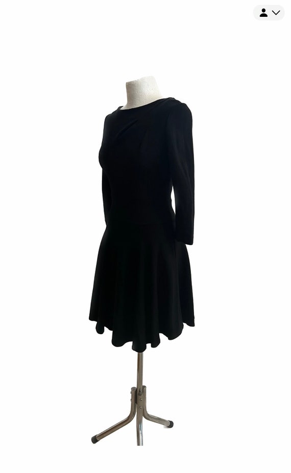 Black short dress / Black cocktail dress / Black flare dress / baby doll dress / gothic dress Black short dress / Black cocktail dress / Black flare dress / baby doll dress / gothic dress