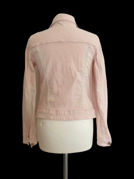 Pink denim jacket / pink denim jacket / pink jack… - image 2