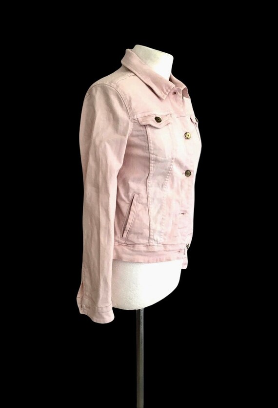 Pink denim jacket / pink denim jacket / pink jack… - image 5