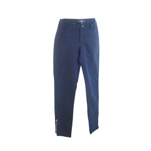 Blue trousers / elastic pants / skinny trousers / tight pants / skinny trousers