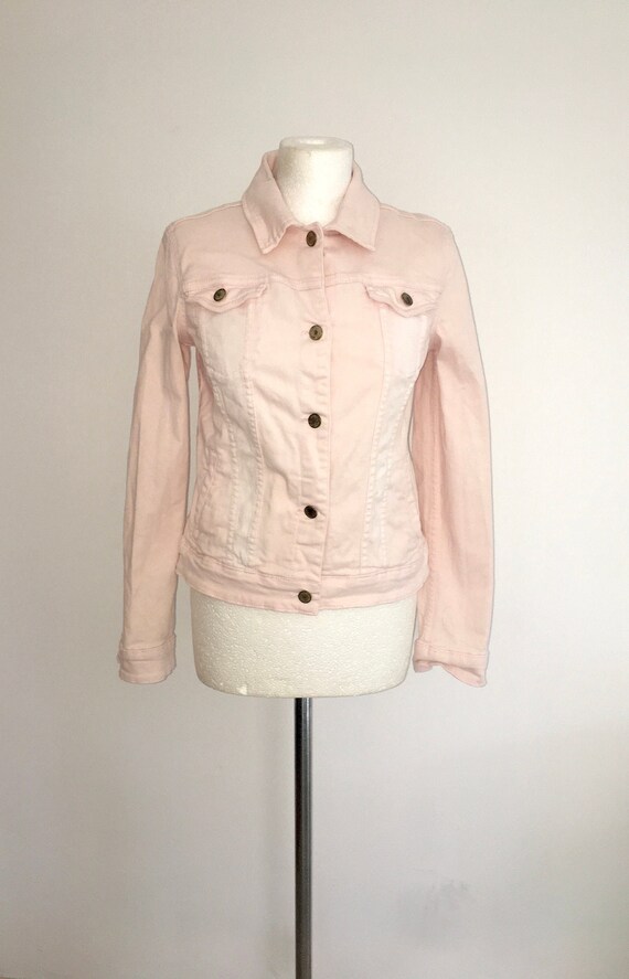 Pink denim jacket / pink denim jacket / pink jack… - image 6