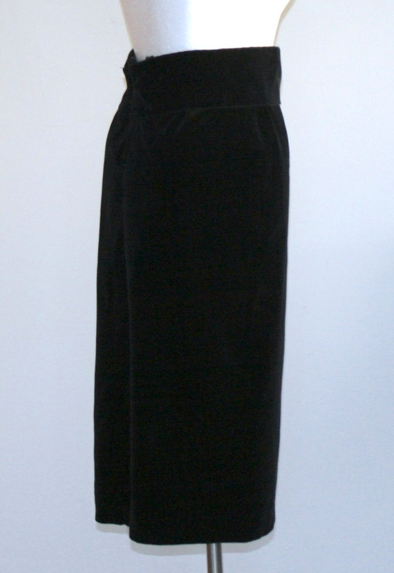 pencil cut long skirt