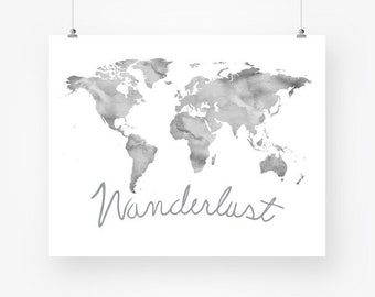 large world map pdf etsy