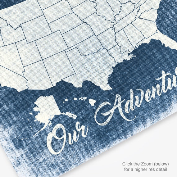 united states map push pin print download large us usa map etsy