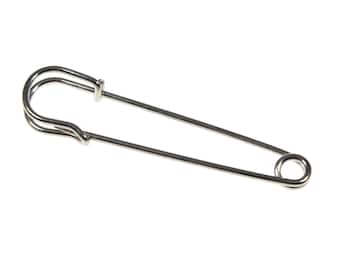 Pin de kilt escocés vintage, diseño de pasador de seguridad simple, pasador largo, joyería celta, Escocia, pin de kilt simple, Outlander, desgaste de las tierras altas, pequeño