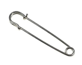 Vintage Scottish kilt pin, diseño simple de pin de seguridad, pin largo, joyería celta, Escocia, simple kilt pin, outlander, highland wear, medium