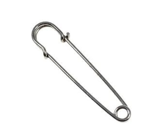 Vintage Scottish kilt pin, diseño simple de pin de seguridad, pin largo, joyería celta, Escocia, simple kilt pin, Outlander, highland wear, pequeño
