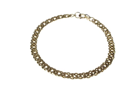9 carat gold store curb bracelet