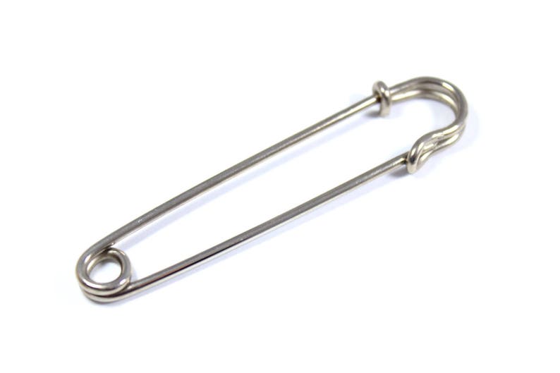 Vintage Scottish Kilt Pin Simple Safety Pin Design Long Pin Etsy