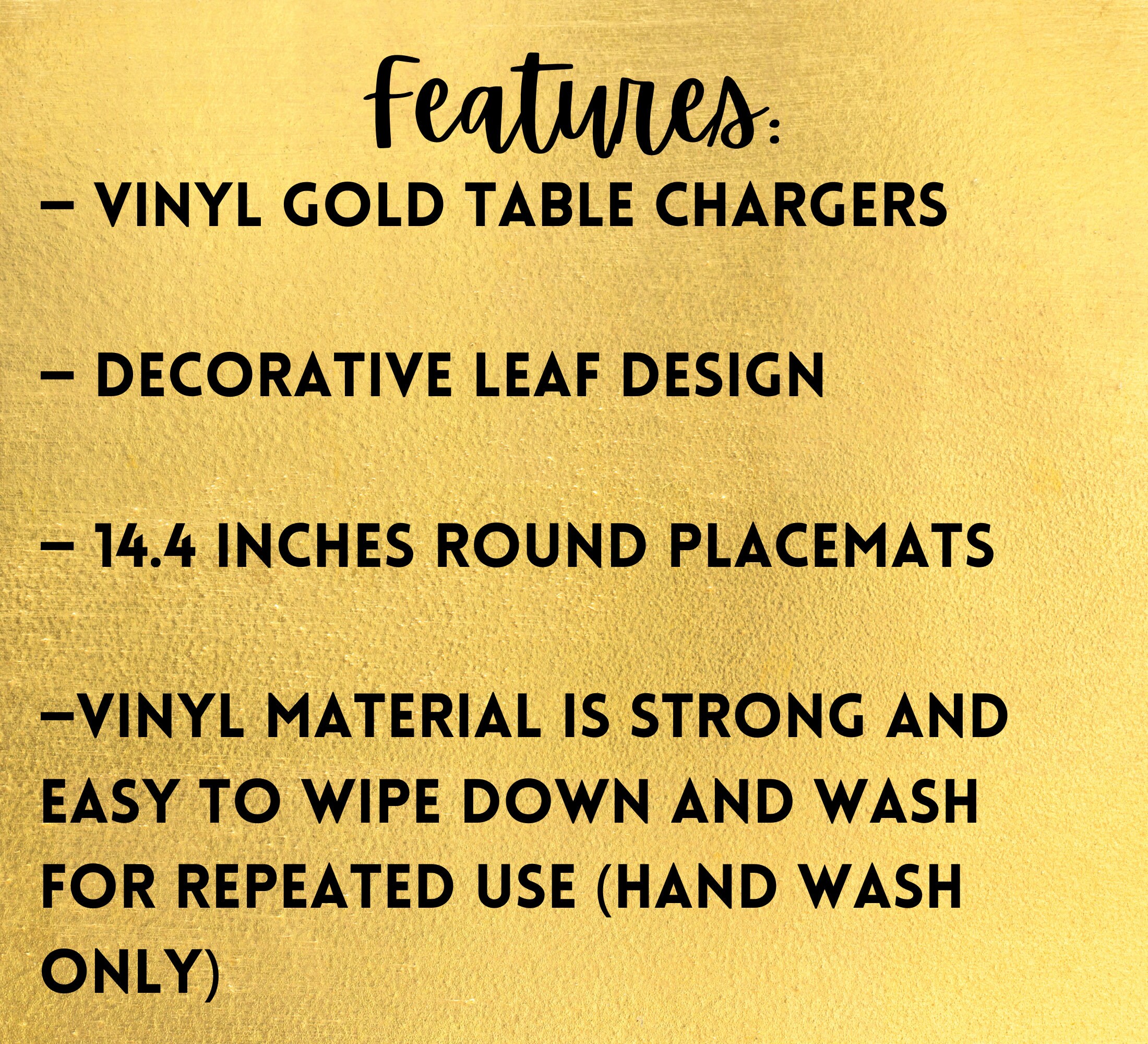 Charger Plate for Wedding Gold Charger Place Mat for Wedding - Etsy