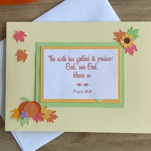 Thanksgiving Card-Yellow-17H0110