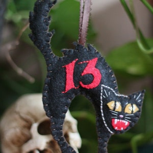 Black Cat Ornament