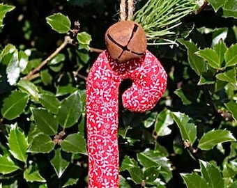 Small Plush Candy Canes
