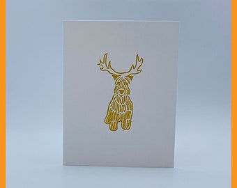 Wheaten Reindeer - Box Set of 15 - SALE