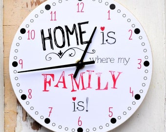 Uhr Mit Spruch Etsy