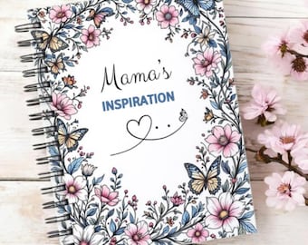 Notebook for mothers, gift idea for mom, Mother's Day gift, mom gift birthday, gift idea Mother's Day, Mother's Day gift idea