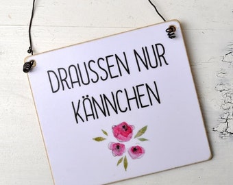 Wooden sign for outdoor use, only coffee pots, decorative sign for coffee drinkers and coffee connoisseurs