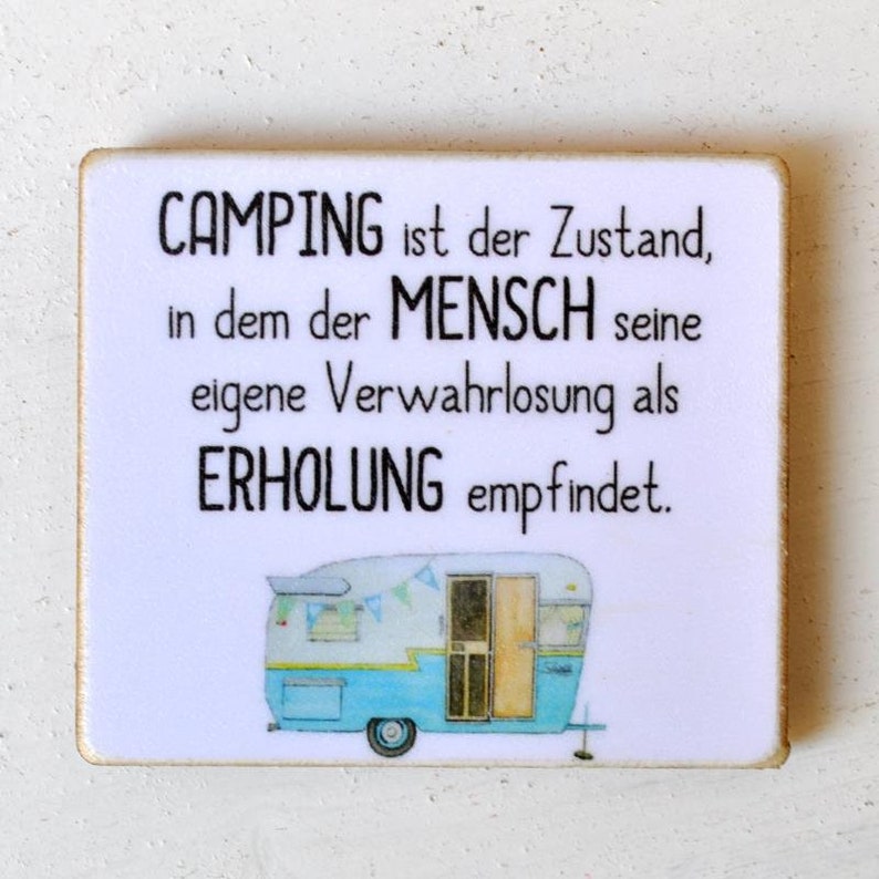 mit witzigem Spruch CAMPING Etsy