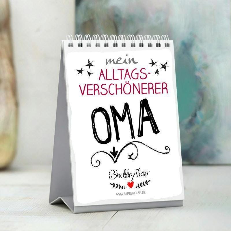 Muttertagskarte Für Oma – Süßes Design, Persönlich Beschriftbar