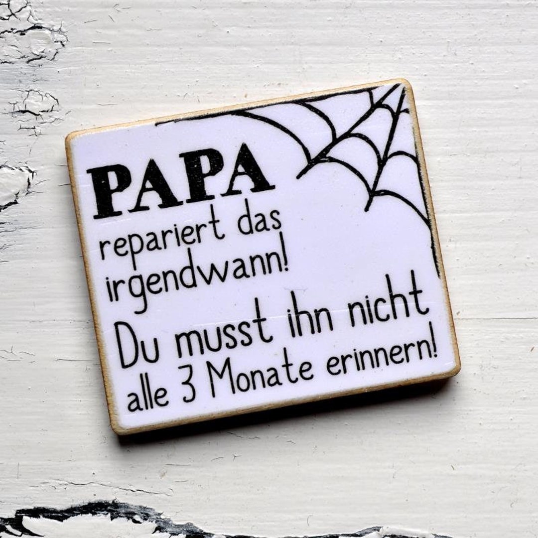 mit Spruch PAPA REPARIERT das irgendwann Etsy.de