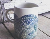 Grassy mountain jug, ceramic jug, creamer, water jug, milk jug, Australian ceramics, Australian made, handmade jug