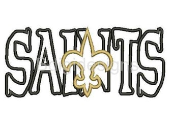 Motif de broderie appliqué Saints