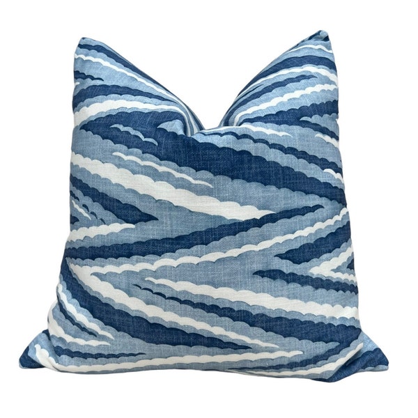 Navy Zig Zag Etsy