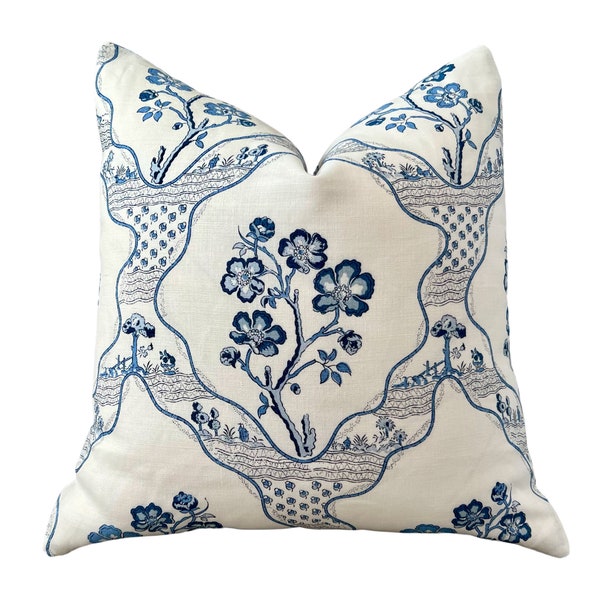 Delft Blue Pillow Etsy