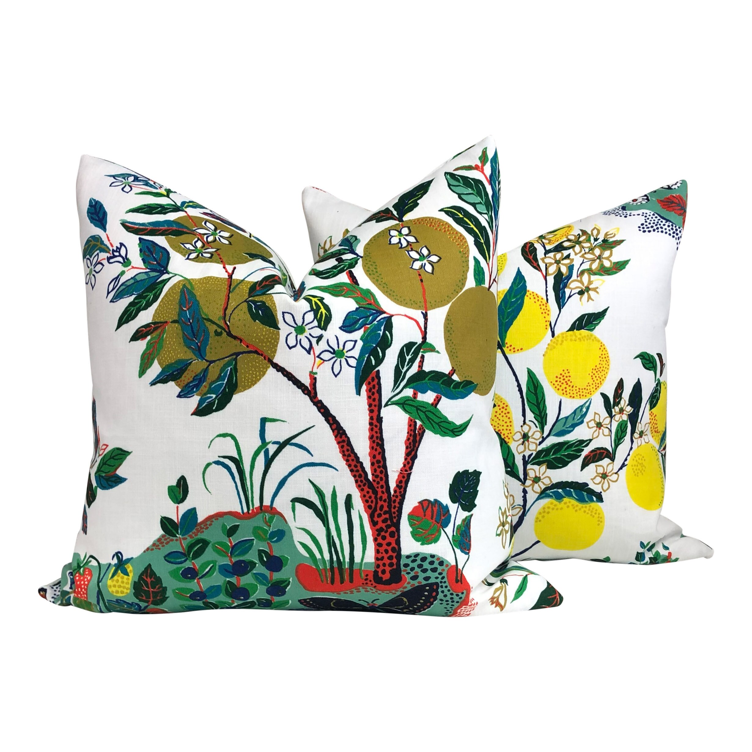 Almohada de jardín de cítricos en interior/exterior | Etsy