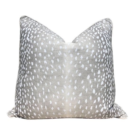 Beige antelope pillow sale