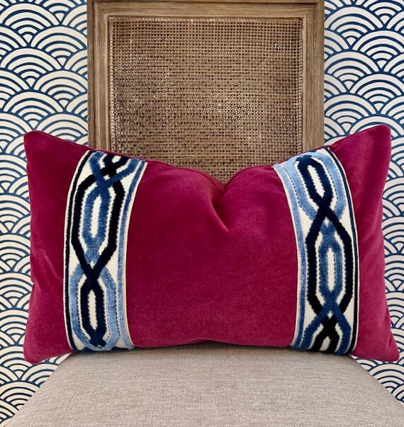 Designer hotsell velvet pillows