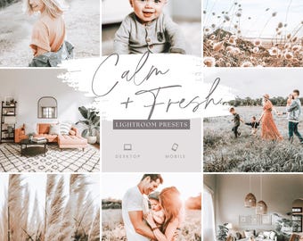 Beruhigende & Frische Lightroom Presets – Mühelose Eleganz für Deine Fotos!