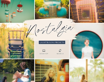 Nostalgia Lightroom Presets – Bring Vintage Vibes to Your Photos!