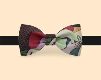 Picasso Bowtie - The Dream Bowtie - Artistic Bowtie - Wedding Bow - Pretied Bowtie